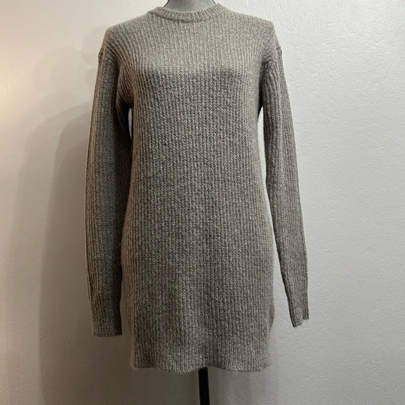 Alexander Wang Sweaters - Alexander Wang Women’s Heather Grey Mohair blend Sweater Dress Size XS/S NWT